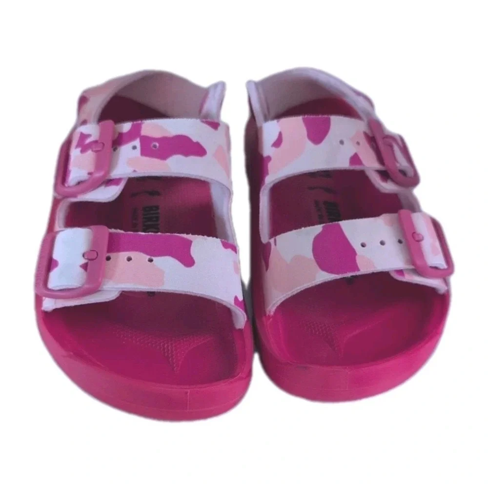 Birkenstock Kids Mogami Birko-Flor Sandal Camo Rose Size‎ Children's 27 (9 US)